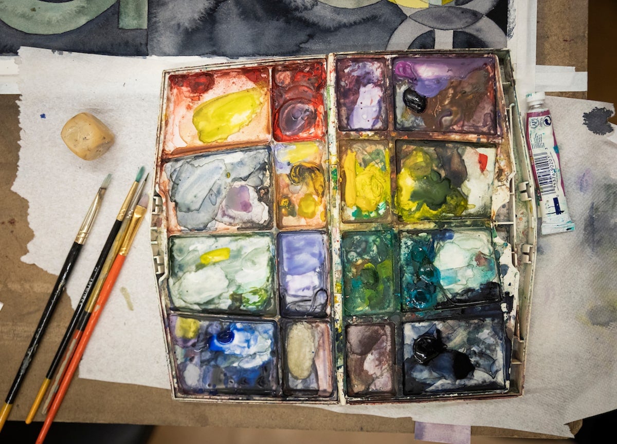 Student Paint Pallet