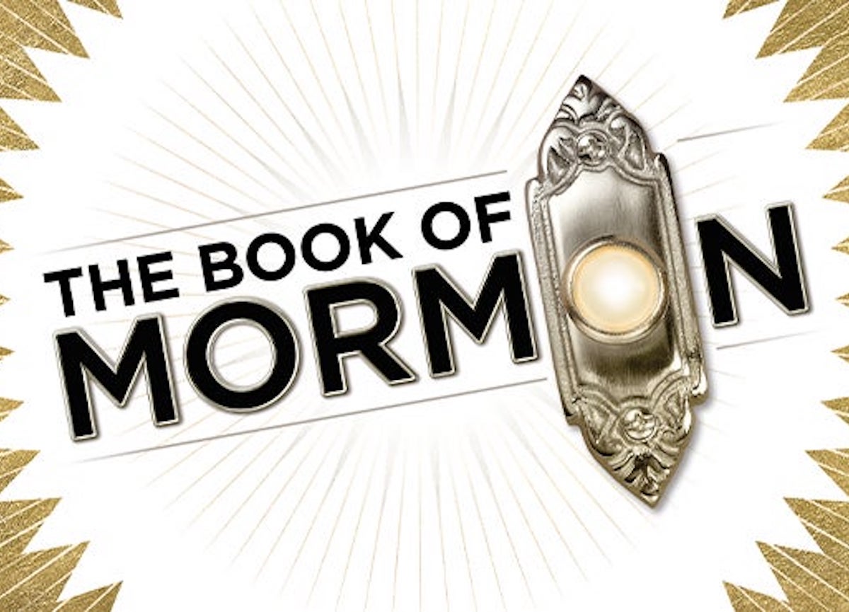 Poster for the Book of Mormon theatre production