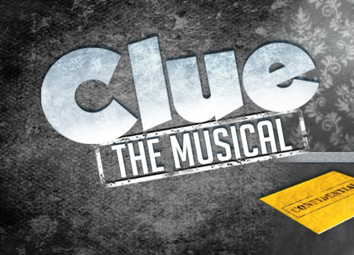 Clue the Musical with a confidential envelope.