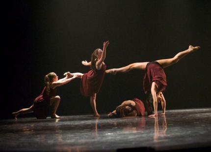 CORE Dancers on stage