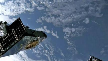 An image of Earth from space.