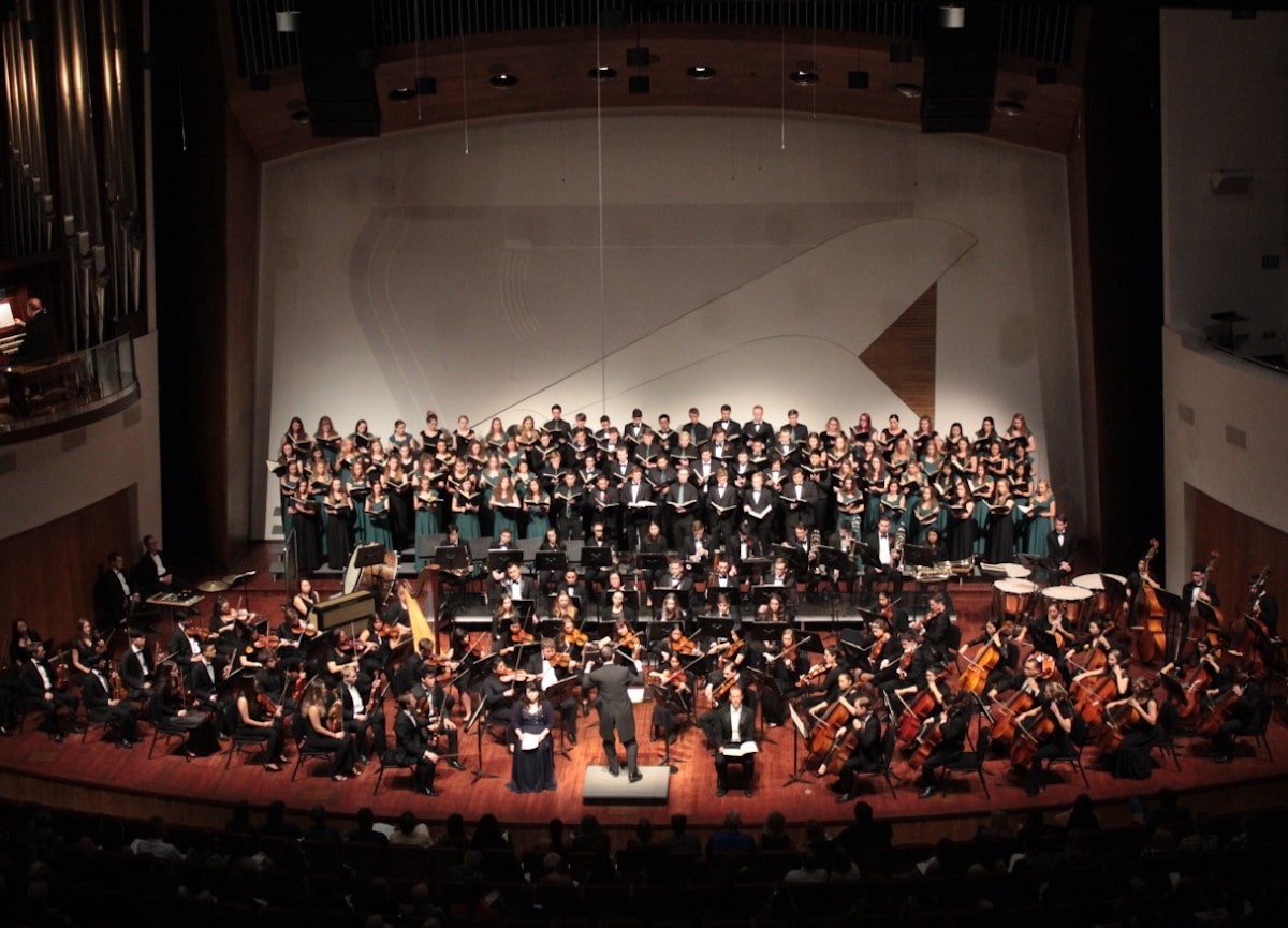 Cal Poly Choirs and Symphony join forces on stage