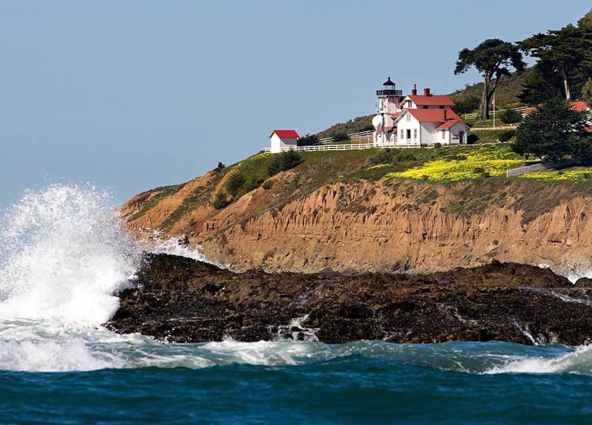 Clif photo of the Port San Luis Lighthouse