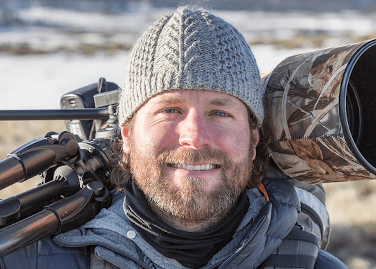 Neal Herbert's photo of Ronan Donovan on location. 