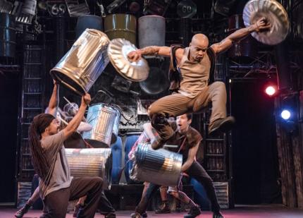 Members of STOMP deliver an unforgettable performance of percussive creativity